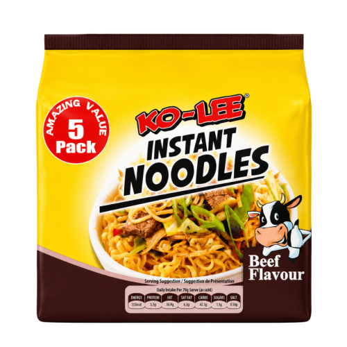 KO LEE INSTANCT NOODLES BEEF 5*70G
