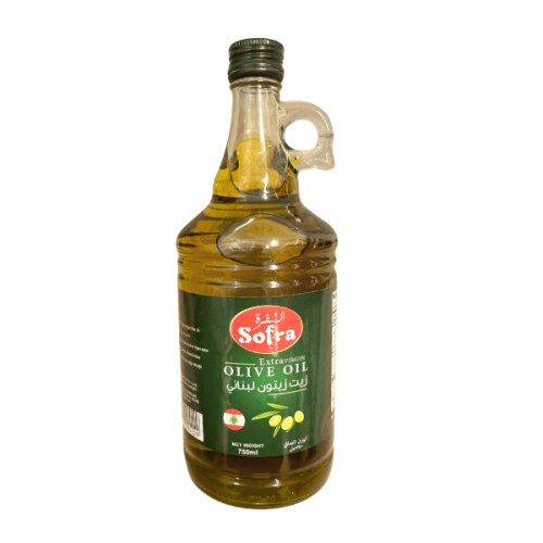 SOFRA LEBANESE EXTRAVIRGIN OLIVE OIL 750 ML