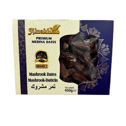 ALNAKHLAH MADINA MASHROOK DATES 450GR ALNAKHLAH MADINA MASHROOK DATES 450GR