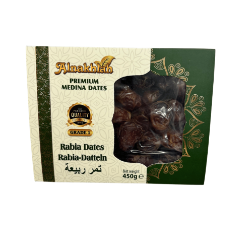 ALNAKHLAH RABIA DATES 450 GR ALNAKHLAH RABIA DATES 450 GR