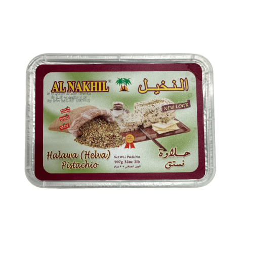 AL NAKHIL HALAWA PISTACHIO 907 GR AL NAKHIL HALAWA PISTACHIO 907 GR