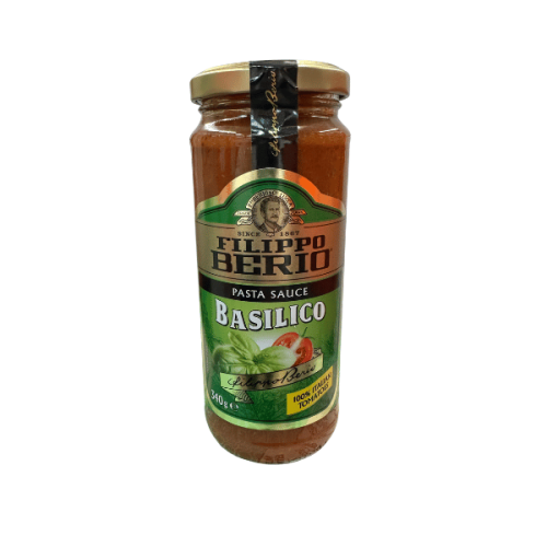 FILIPPO BERIO BASIL PASTA SAUCE 340 GR