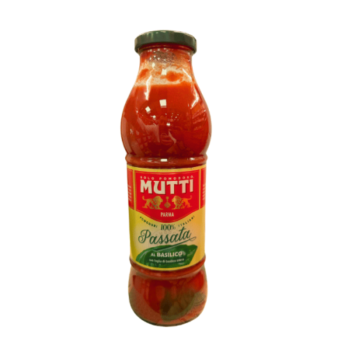 MUTTI TOMATO & BASIL PASSATA 700GR