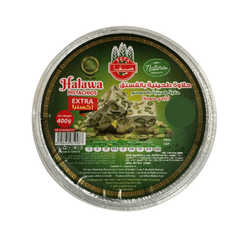 SAFA HALAWA EXTRA PISTACHIO 400GR