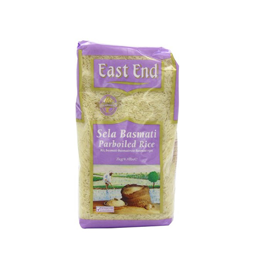 EE SELA BASMATI PARBOILED RICE 2KG