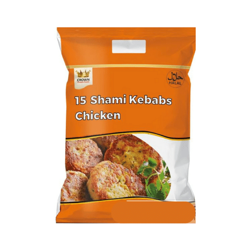 CROWN 15 SHAMI KEBAB CHICKEN 600G