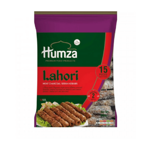 HUMZA LAHORI MEAT CHARCOAL SEEKH KEBABS  900G
