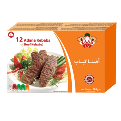 ZAAD 12 ADANA KEBAP 600 GR