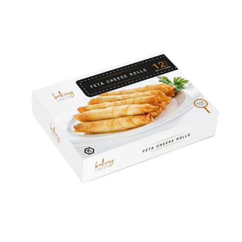 LEZZA FETA CHEESE ROLLS 12 PCS 480 GR