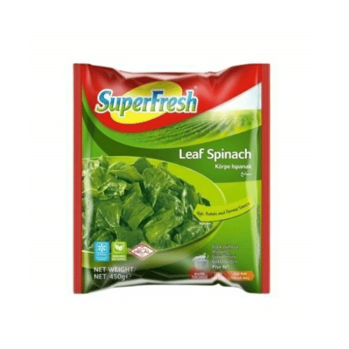 SUPERFRESH LEAF SPINACH  450 GR