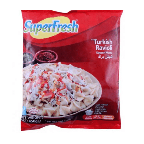 SUPERFRESH TURKISH RAVIOLI 450 GR