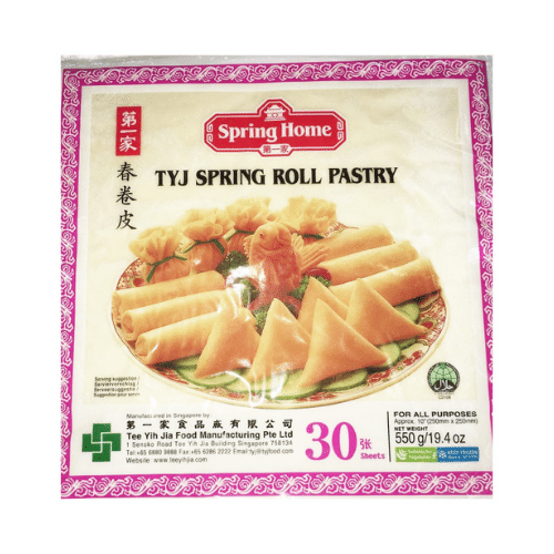 SPRING HOME TYJ SPRING ROLL PASTRY 30 550G