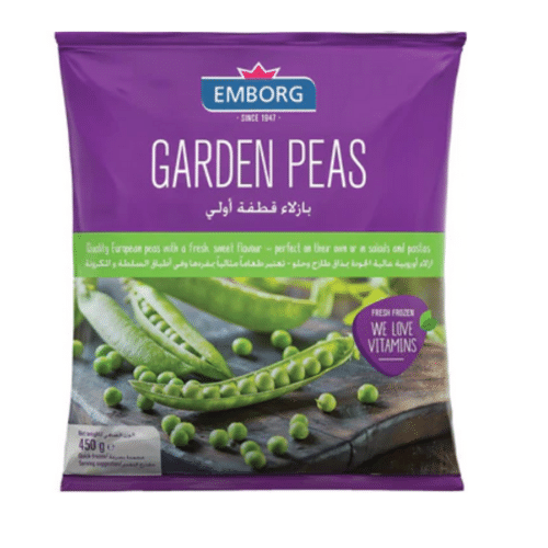 EMBORG GARDEN PEAS 450G