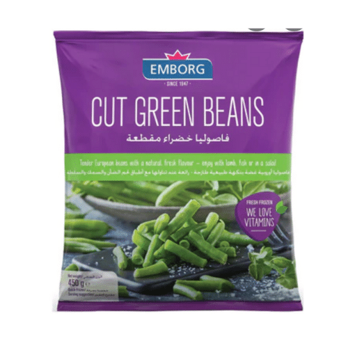 EMBORG CUT BEANS 450G