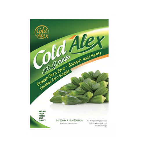 COLD ALEX FROZEN OKRA ZERO 400 GR