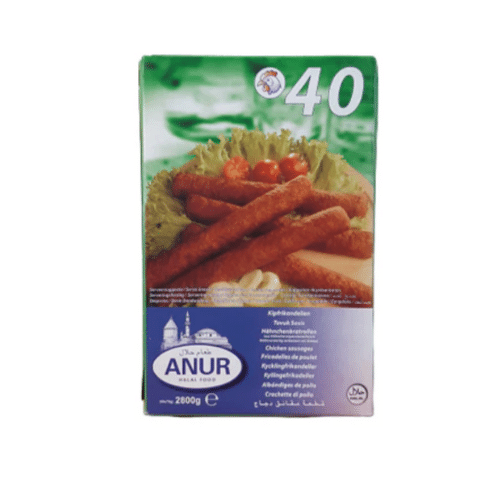ANUR 40 CHICKEN SAUSAGES 40PCS