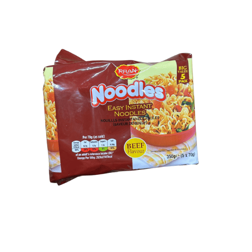 PRAN NOODLES BEEF 5 PACK 350 GR