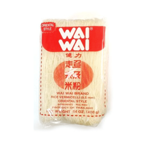 WAI WAI RICE VERMICELLI  0,5 MM 400 GR
