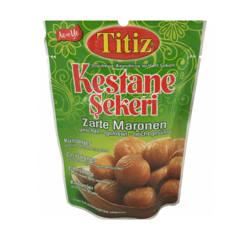 TITIZ ROASTED&PEELED CHESNUTS 125G