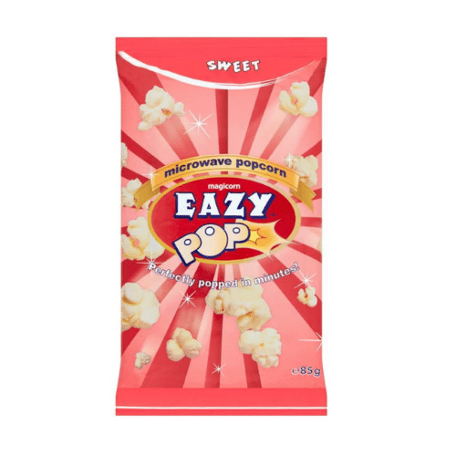 EAZY POP MICROWAVE POPCORN SWEET 85 GR