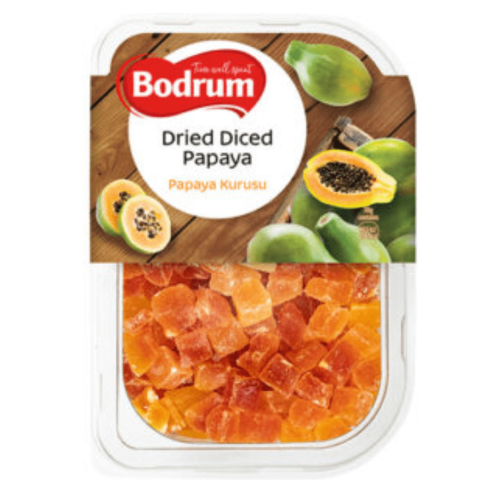 BODRUM DICED PAPAYA 250G