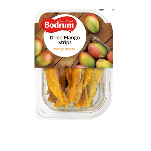 BODRUM DRIED MANGO STRIPS 150G BODRUM DRIED MANGO STRIPS 150G
