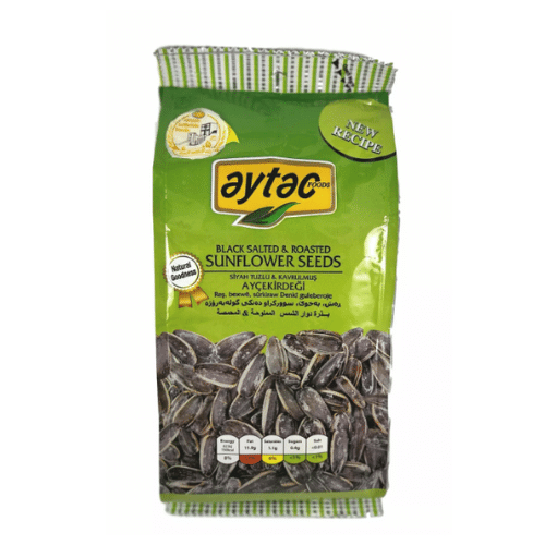 AYTAC BLACK SUNFLOWER SEEDS 300GR AYTAC BLACK SUNFLOWER SEEDS 300GR