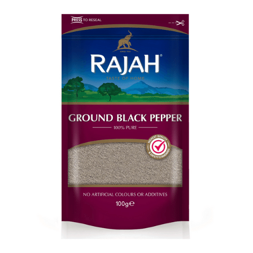 RAJAH GROUND BLACK PEPPER 100 GR