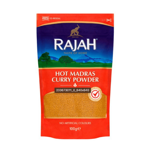 RAJAH HOT CURRY POWDER 100 GR