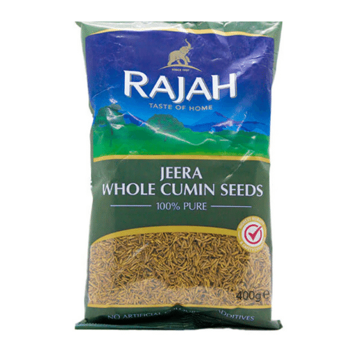 RAJAH JEERA WHOLE CUMIN SEEDS 400 GR