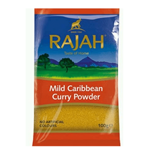 RAJAH MILD CARIBBEAN CURRY POWDER 100 GR