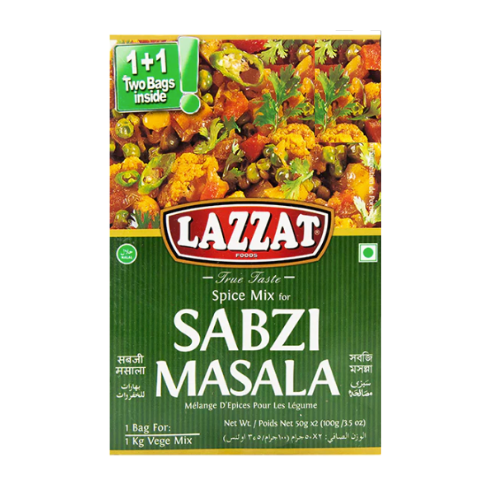 LAZZAT SABZI MASALA 100 GR