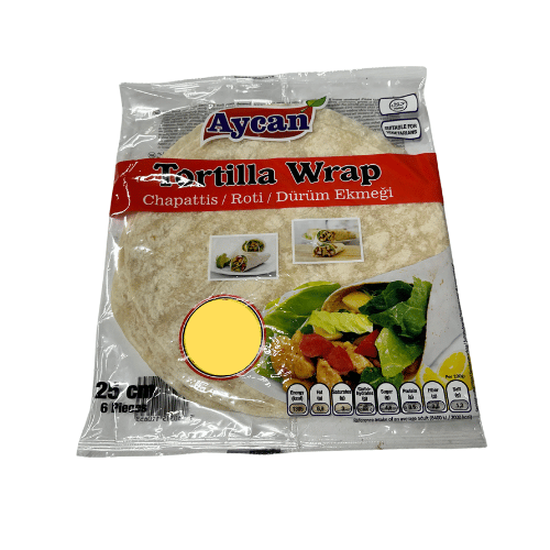 AYCAN TORTILLA WRAP 25CM 6PCS AYCAN TORTILLA WRAP 25CM 6PCS