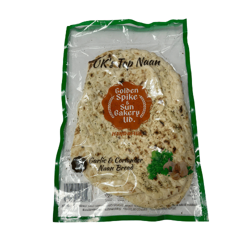 GARLIC CORIANDER NAAN BREAD