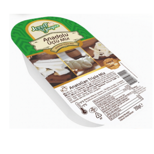LEZZET DUNYASI TRIPLE MIX CHEESE 200 GR