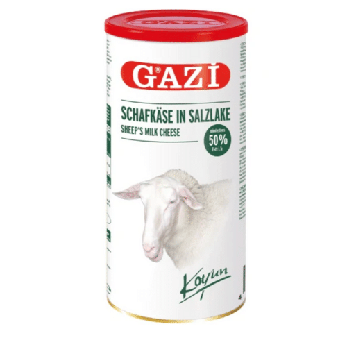 GAZI SHEEP`S CHEESE IN BRINE 50% FAT 800 GR