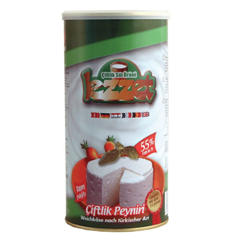 LEZZET SOFT CHEESE IN BRINE %55 FAT 800G