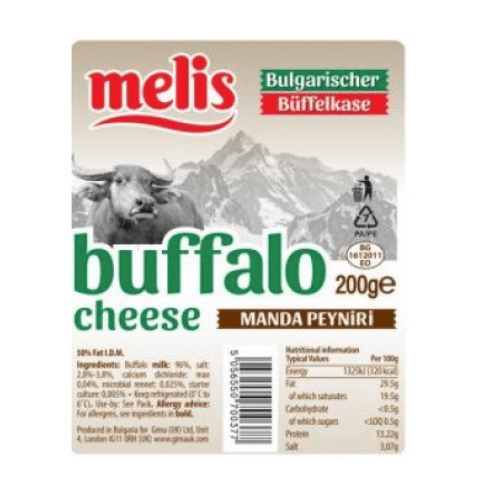 MELIS BUFFALO CHEESE 200 GR