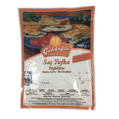 CALIKOGLU TAZE SAC YUFKA SQUARE 500 GR