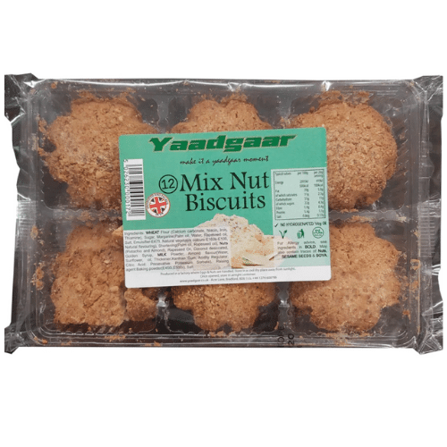 YAADGAAR MIX NUT BISCUIT 12PCS
