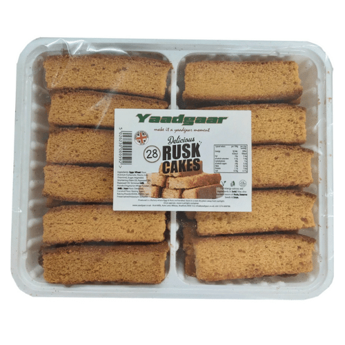 YAADGAAR 28 RUSK CAKES 28PCS