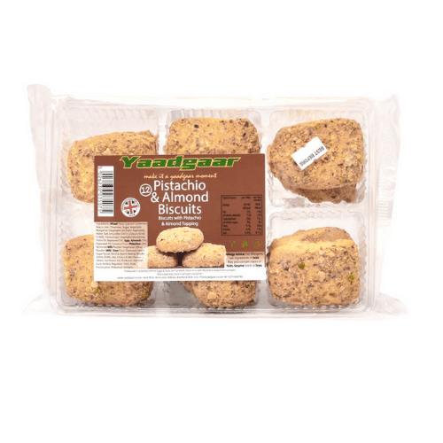 YAADGAAR PISTACHIO & ALMOND BISCUIT 200 GR