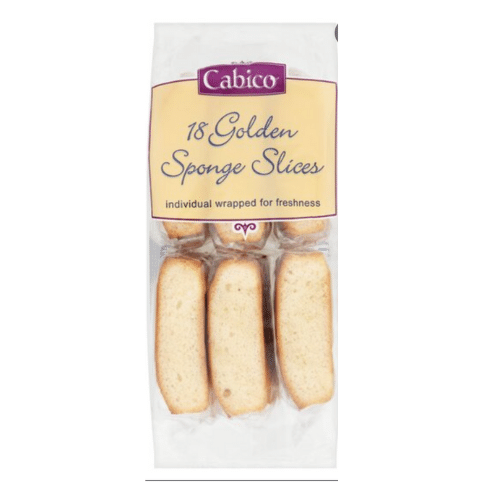 CABICO SPONGE SLICES 370G