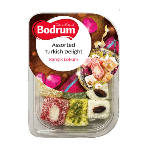 BODRUM ASSORTED TURKISH DELIGHT 200 GR