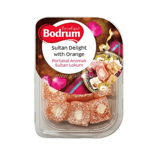BODRUM SULTAN ORANGE TURKISH DELIGHT 200G