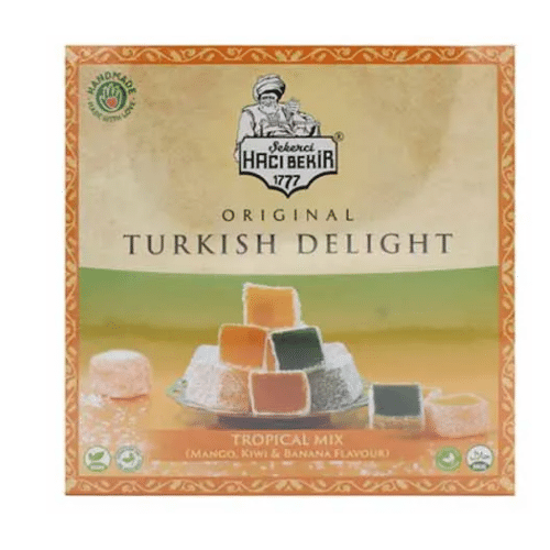 HACI BEKIR TURKISH DELIGHT TROPICAL MIX 350 GR