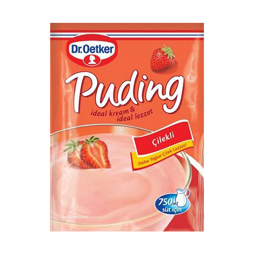 DR OETKER STRAWBERRY PUDDING 120 GR