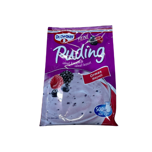 DR OETKER FOREST FRUIT PUDDING POWDER 81 GR