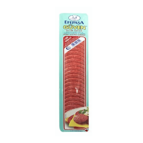EFEPASA GUVEN SLICED SAUSAGE HOT 250G