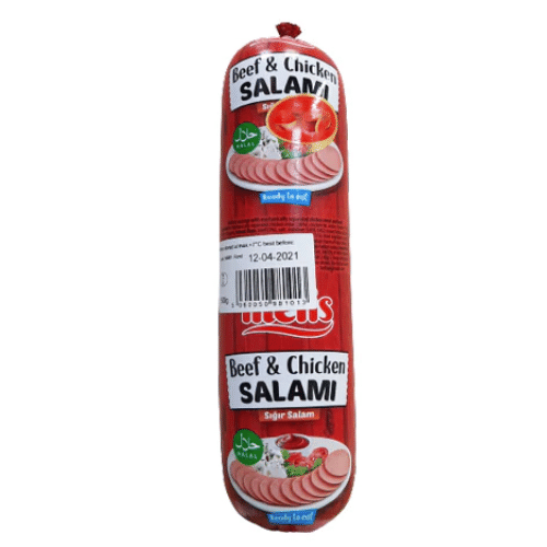 MELIS BEEF & CHICKEN SALAMI 500 GR